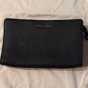 Michael Kors Black Clutch Bag